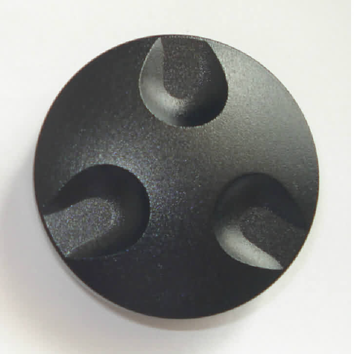 3-point Aluminum Rotary Control Knob - OD: 29mm / H: 10mm