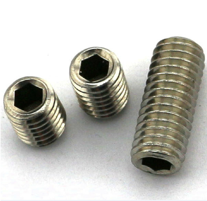 Hex Socket Set Screw - M2.5 * 2 ~ 12 Stainless Steel
