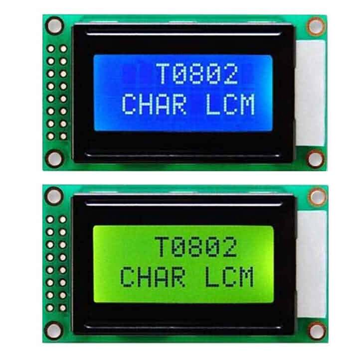 LCD 0802 Shield Module with Parallel Interface