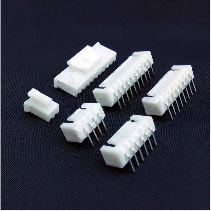2.5mm JST XH-Style Shrouded Male/Female Connectors- Right Angle Pin