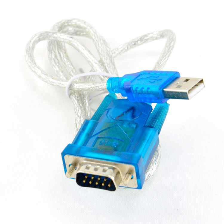 USB 2.0 to RS232 Connector Cable