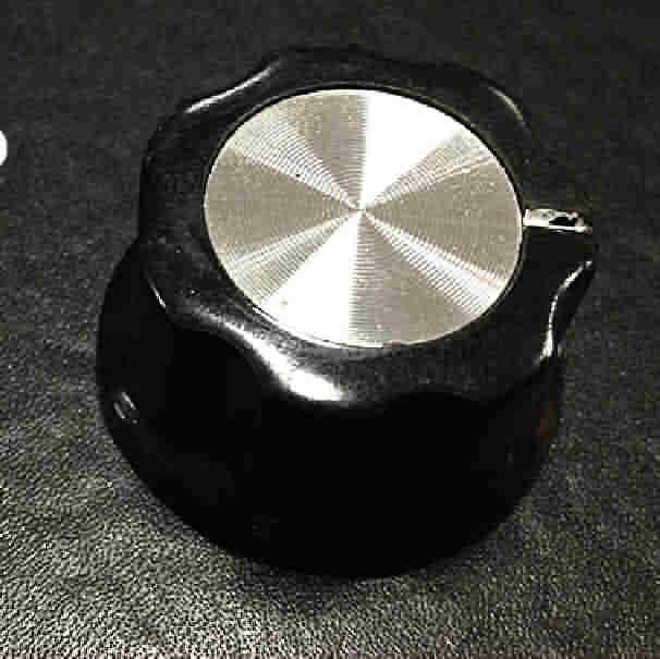 Bakelite-Aluminum Rotary Knob by Different Diameter