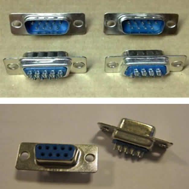 9-Pin RS232 Pin-out - Male / Female --DIP Type