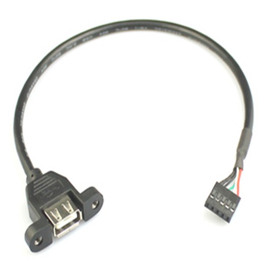 Panel USB2.0 to MotherBoard 4-Pin Socket