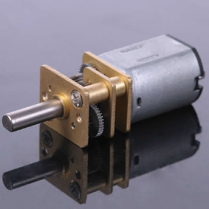 N20 Gear DC Motor - 24 * 12 * 10mm / 3mm Output Shaft