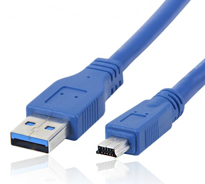 USB 3.0 Cable Type A to Mini B(10 pin)